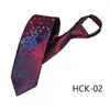 Noeuds papillon groupe de travail robe professionnelle cravate zippée hommes 5 cm Version coréenne étroite facile à tirer un paresseux pratique LZ