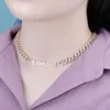 Necklaces GUCY Stainless Steel 18 Different Style Custom Name Pendant Necklace With CZ Chain Necklace Plated Micro Paved Choker Necklace