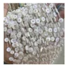 Crystal 10mm 12mm Daisy Flower Shape Natural White Shell Pärlor Löst ädelstenpärlor DIY Armband Halsbandörhängen för smycken