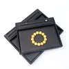 Boxes TAMINGREN High Quality Jewelry Display Props Black Velvet Jewelry Flat Showing Tray Jewellry Holder Storage Boxes Case