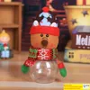 Enfant Enfants Noël Cadeau Sacs Bonbons Jar Bouteille De Stockage Santa Sac Doux Noël Et Boîtes Nouvel An