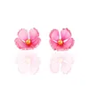 Beads Handmade fashion color acrylic beads 40pcs/lot flowers shape diy jewelry earring/garment accessory