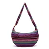 Evening Bags 28GD Women Vintage Ethnic Shoulder Bag Crossbody Boho Hippie Tote Messenger