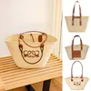 Дизайнерская корзина Straw anagram Shoulder Bag Fold Shopper a5 большая сумка женская рафия мужская спортивная сумка выходного дня роскошная летняя плетеная дорожная сумка через плечо пляжные сумки