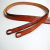 Ceintures véritables décor en cuir skinny ceinture de taille de haute qualité nœud doux vintage robe simple nie serrée 15 mm