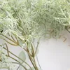 装飾的な花1/3/6pcs人工花植物ローズマリーブーケプラスチック偽物diy家庭花瓶の結婚式の装飾ポグリック小道具