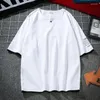 Heren t shirts 2023 zomer katoen mannen Chinees cultuur shirt slanke korte mouw merk ademende Aziatische plus size m-4XL