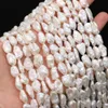 Crystal Natural Freshwater Pearl Irregular Baroque White Loose Beads For Jewelry Making DIY Bracelet Earrings Necklace Accessory