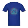 Men's T Shirts Eye Of Providence Shirt Novelty Short Sleeve Cotton O-neck For Man