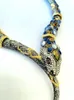 Ожерелья женские ювелирные украшения цепи шеи великолепный дизайнер подписанный кольцом