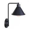 Wall Lamps Lantern Sconces Blue Light Merdiven Black Outdoor Lighting Bathroom Retro Led Lamp Switch