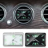 Bilbil Intern Stick-On Quartz Clock Mini Luminous Auto Gauge Clock Dashboard Clock Auto Ornament för styling biltillbehör