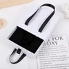 Display 10 PCS Drawer Jewelry Package Boxes With Ribbon Handle Ring Necklace Earrings Bracelet Packaging Case Gift Pack