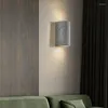 ウォールランプwabi-sabi sconcesベッドルームベッドサイドオリジナルデザインリビングルームウォールマウントランプ通路装飾ダブルヘッドLED照明