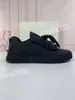 2023 NIEUWE LUXURYS Designer Designer Causale schoenen Fashion Woman Leather Up Platform Sole Sneakers White Black Mens Dames