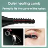 Eyelash Curler Portable 3 Temperature Mode Heated Eyelashes Curling Tool Electronic USB Natural Fake Eye Lash Curler Beauty Supplies 230519