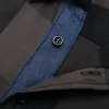 Fredd ztp 2023 nueva moda camisa a cuadros al azar hombres de manga larga Casual camisas de negocios Tops 100 algodón Chemise