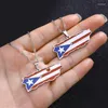 Pendant Necklaces SONYA Heart Puerto Rico Map And Color Flag Necklace Gold Color/Silver PR Ricans Stainless Stee Jewelry