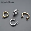 المكونات 9x11mm جودة عالية جودة مطلية الذهب المشبك القصيرة للمجوهرات المجانية الموردة من النيكل 30pcs/الكثير