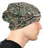 Berets Tree Camouflage Camo Pattern Beanies Caps Men Women Unisex Outdoor Winter Warm Knitted Hat Adult Slouch Bonnet Hats