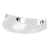 Casques de moto Étanche Flip Up Visor Universal 20x10x5.2cm 3 Snap-Button Anti-UV Wind Shield Motos Casque B36B