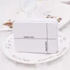 Gift Wrap Small Storage Container Kit Candy Coin Key Organizer Square Tin Box Hairpin Iron Tinplate Soap