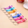 Portable Keychain Aluminum Pocket Key Chain Beer Bottle Opener Claw Bar Small Beverage Keychain Ring