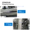 ZONESUN Automatic Horizontal Flow Packaging Machine BOPP Wrapping and Sealing for Boxed Products Cartons ZS-BT250