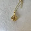 Ketens 1 pc 18k 14k real gold vergulde vintage hoge luxe pureple saffier amethist edelsteen edelstenen ketting 925 zilveren ketting fijne sieraden