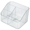 Storage Boxes Transparent Box Cosmetic Organizer Desktop Home Senior Sense Acrylic Skin Care Products Dressing Table Shelf Rack Ins