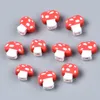 Beads 1000pcs Cartoon Mushroom Polymer Clay Beads Mix Color Clay Spacer Beads For Making Bracelet Necklace DIY Accessories