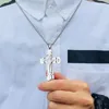 Pendant Necklaces 2023 Europe And America Jewelry Titanium Steel Retro Multi-layer Cross Personalized Charming Suitable For Men