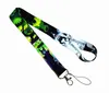 Maleficent Designer Key Lanyard Car Keychain ID Card Pass Gym mobiele telefoon Badge Kinderen Key Ring Holder Sieraden Decoraties Subway Toegang Dhgate