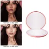 Miroirs compacts Cosmétique Mini miroir de maquillage LED de poche portable avec lumière rechargeable main 1X grossissant maquillage pliant beauté 230520