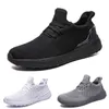 Fashion72 hommes chaussures de course noirs blanc gris bleu marine ruban hommes mode formateur baskets extérieur jogging marche 40-46