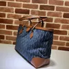 10A Classic Original High Quality Luxury Designer Bag Shoulder Bag Blue Old Flower Crossbody Bag Handbag