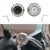 Car New Fashion Motorcycle Bike Clock Chrome Waterproof MotorHandlebar Mount Quartz Watch Aluminum Luminous Clock MotorAccessori