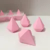 Sponges Applicators Cotton Custom Hydrophilic Diamond Shape Makeup Non Latex Sponge Cosmetic Puff Three Dimensional Powder 230520