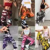 Damesbroeken capris De nieuwste komst van camouflage goederen voor dames hoge taille hiphop broek broek militaire gevechten camouflagebroek hoeden 230520