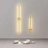 Lampa ścienna luksusowy dekoracje LED LED Wnętrze Wnętrze do salonu sypialnia sofa powierzchniowa montowana w tle Lighs