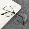 Solglasögon Anti Blue Glasses Vintage Eye Care Reading Lightweight och eleganta runda datorpojkar Flat Lens