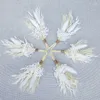 装飾的な花天然ミニドライブーケパンパスグラス/テール/クラスペディアビリーボール/ユーカリ結婚式の手配