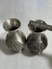 Bolsas de joalheria Antiguidades chinesas Ornamento Tesouros de arte elegantes Coleção Valor Presentes requintados para amigos Pure Copper Silver Plated