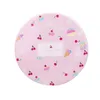 Kompakta speglar L382 Cartoon Anti-Fall Portable Small Round Mirror Cute Girls Makeup Pocket Cosmetic for Beauty 230520