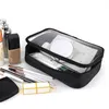 Astucci per cosmetici Astucci per cosmetici Borsa in PVC trasparente per donna Impermeabile Trucco trasparente Beauty Case Make Up Organizer Storage Bagno Toilette Wash 230520