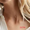 Choker Chokers Mode Kpop Coeur Croix Cercle Pendentif Femmes Cou Chaîne Simple Clavicule One Piece Collier 2023 Bijoux Gothique