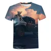 Men's T Shirts Game Classic PUBG Fashion Casual Men Women Streetwear Tees