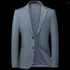 Ternos masculinos 2023 Blazer masculino Menina Menina Macho de Alta Qualidade Primavera Autumn Business Leisure Leis Rouse Casamentos de Casamentos 4xl