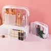 Cosmetic Bags Cases Transparent Bag PVC Women Zipper Clear Makeup Beauty Case Travel Make Up Organizer Storage Bath Toiletry Wash 230520