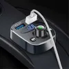 Nouvelle voiture mains libres Fm transmetteur Bluetooth Kit double USB 4.2A allume-cigare chargeur adaptateur MP3 lecteur de musique accessoires de voiture